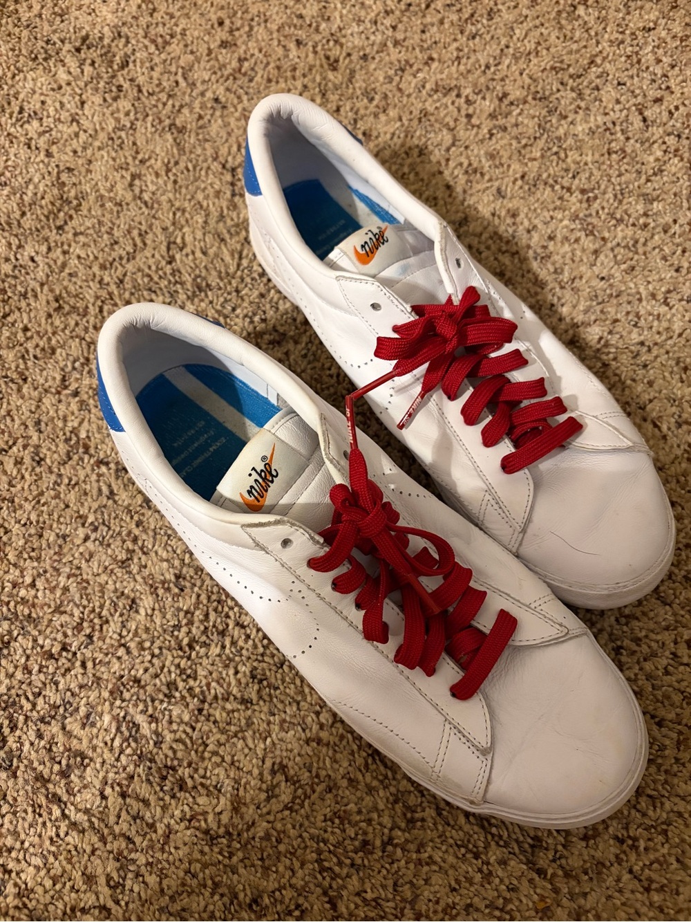 Nike x Fragment Air Zoom Tennis Classic AC 9.5 white leather